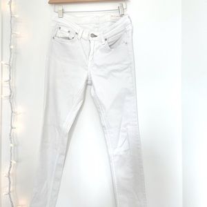 White Denim Rag and Bone Jeans